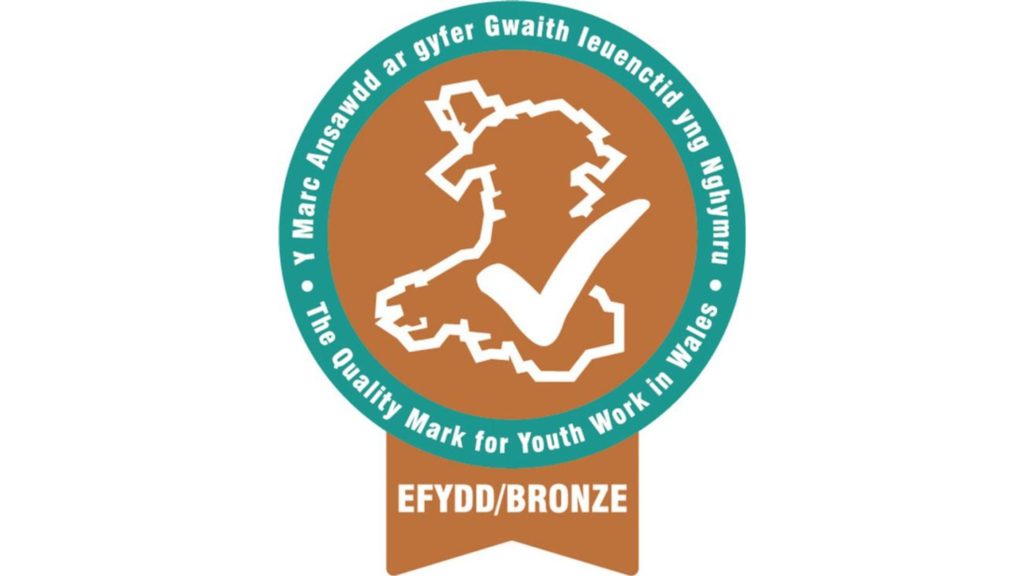 Bronze Youth Work Award Logo