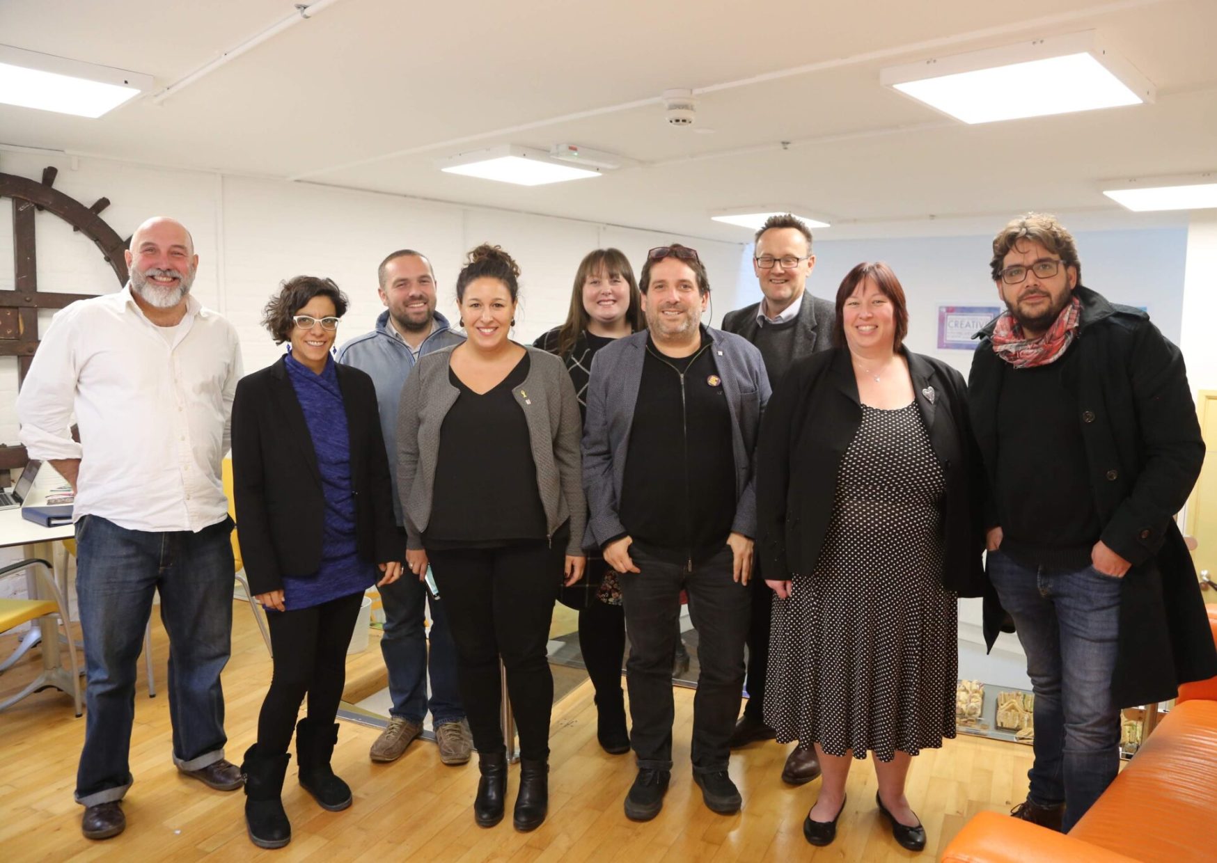 Catalan Youth Agency visit to Wales in 2018