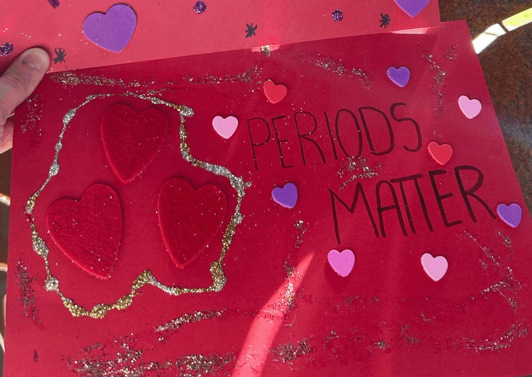 Love Your Period Campaign Poster