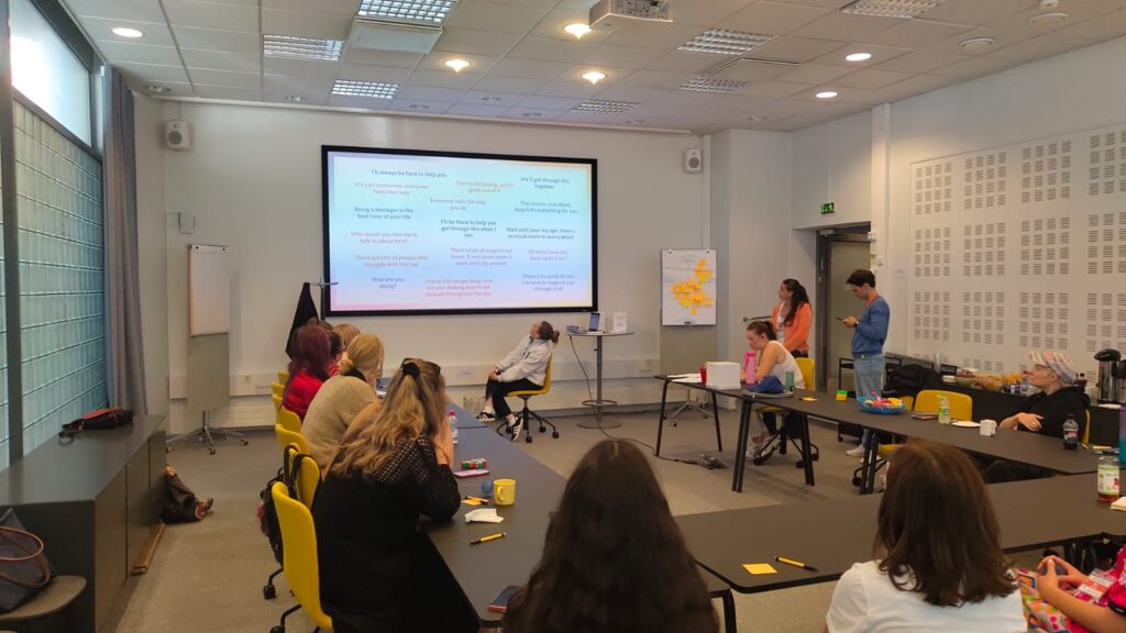 Presenting at Yeesi