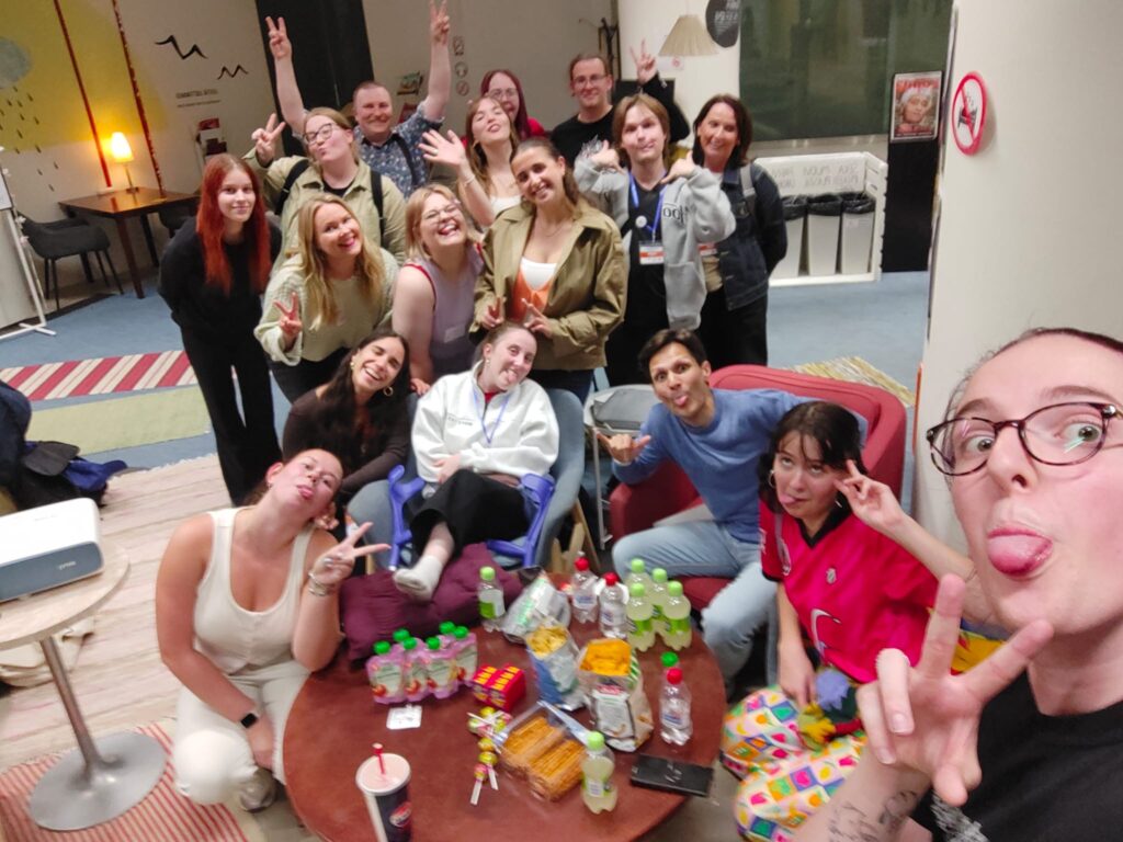Group photograph on the exchange